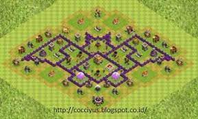 Looking for a new design best base maps clash of clans town hall 7, you can apply your base from strategi map, defense map, farming map, war map. Kumpulan Formasi Coc Th 7 Terkuat Dan Terbaik Coc Ciyus Karya Seni 3d Karya Seni Gambar Karakter