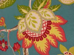 Floral curtain, drapery, bedding and upholstery fabrics that feature big flowers are featured in this fabric collection. Large Floral Upholstery Fabric