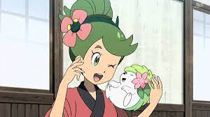 Mallow And Shaymin By Willdinomaster55 On Deviantart Pokemon Pokemon Mallow Cute Pokemon