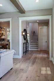 Sherwin Williams Accessible Beige Home House Living Room Wood