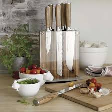 5 out of 5 stars. Translucent Display Knife Sets Knife Block Set
