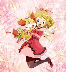 Pokemon Serena and Fennekin - Serena (Pokemon XY) Fan Art (38214772) -  Fanpop | Anime, Pokemon, Pokemon pictures