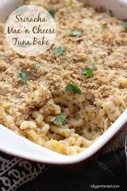 Sriracha Mac N Cheese Tuna Bake I Dig Pinterest Baked Mac N Cheese Mac And Cheese Casserole Tuna Bake