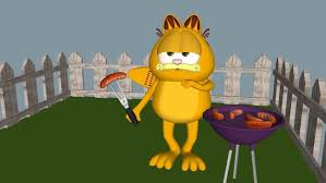 Garfield 3d Warehouse Cartoon Cartoon Characters Garfield