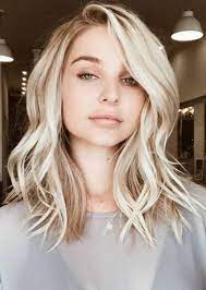 These 10 Sensational Ideas Are Not Just The Haircut To Get Fair Hair As It Were Also Extremely Accommod Medium Length Blonde Hair Hair Styles Long Hair Styles