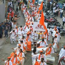 Huge Rally In Thane Shobha Yatra Table Decorations Decor Home Decor