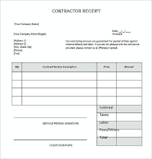 General Blank Contractor Receipt Word Free Service Invoice Template Format And Writing Tips A Service Invo Invoice Template Word Invoice Template Templates
