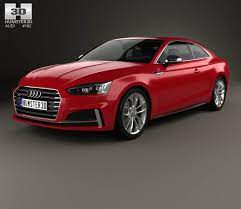 3d Model Of Audi S5 Coupe 2017 Audi S5 Audi 3d Model