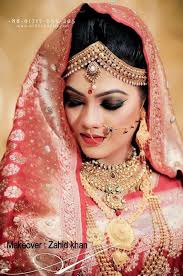Bangladeshi Bride Reception Attire Zahid Khan Makeover Indian Wedding Bride Indian Bridal Indian Bridal Hairstyles