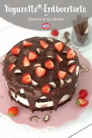Yogurette Erdbeertorte Rezept Schokoladentorte Rezept Kuchen Und Torten Rezepte Kuchen Rezepte Einfach