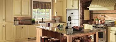 Perimeter and island in hawthorne maple white icing classic; Kitchen Cabinets At Menards