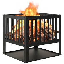They provide warmth on cool evenings, but can also act as centerpieces fire pits can be large, permanent elements in your outdoor space or smaller, foldable accessories to bring along on a camping trip or anything in between. Fire Pit 40x40x40 Cm Steel Patio Furnishings
