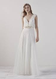 Lillybrautkleider instagram posts photos and videos. Boho Brautkleid Von Pronovias Modell Eco Aus Der Kollektion 2019
