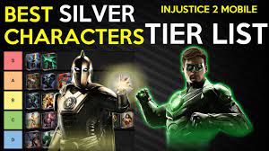 Best Silver Characters Tier List Injustice 2 Mobile Youtube