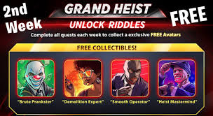 Free max level cue for all in 8 ball pool in this video i'm gonna be showing you the answers of grand heist cue's riddles make sure to watch full video. Grand Heist Quest Free Heist Cue Avatar Riddles 2