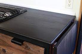 One worked remarkable better than the other. Diy Black Kitchen Countertops Mountain Modern Life