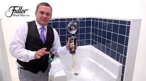 Clean soap scum on the wash basin or bath tub with a baking soda and water paste. How To Clean Your Bath Tile And Tub Without Harsh Chemicals Youtube