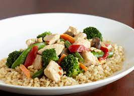 Prepare all the ingredients before turning on the heat. Szechuan Chicken Stir Fry American Heart Association Recipes