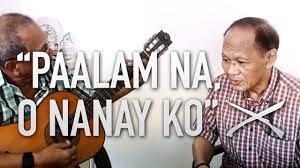Alam kong masaya ka na sa piling ni tatay ang inyong pagmamahalan ay talagang panghambuhay wagas, totoo at wala ng makakapaghiwalay. Spyron Av Manila Paalam Na O Nanay Ko Unsurrendered 2 The Hunters Rotc Guer Facebook