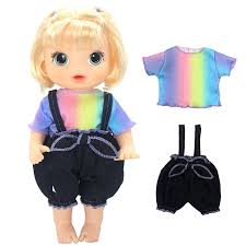 2022 Doll clothes for 12 Inch 30CM baby alive Toys Crawling Doll  accessories.