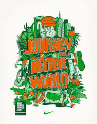 Made using an average of 13 recycled plastic bottles per kit. Journey For A Better World Nike On Behance