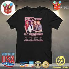 Wallpaper high quality 4k hd. Blackpink 5th Anniversary 2016 2021 Signature Thank You For The Memories Shirt Hoodie Sweater Long Sleeve And Tank Top