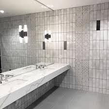 Stacy Garcia Gabardine Heather 12x32 Porcelain Tile In 2020 Restroom Design Commercial Bathroom Designs Commercial Bathroom Tile