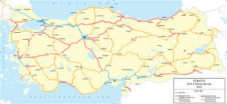 Bu yolculuk arabayla tahminen 1 gün 6 saat sürecektir. Turkiyeten Tkarayoluguzergahlari