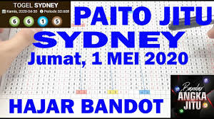 Bocoran Prediksi Sydney Jitu Jumat 1 Mei 2020 Paito Sydney Tarikanpaito Youtube