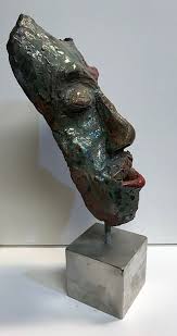 Die Maske Keramik Skulptur Kaufen Bei Hood De Skulpturen Skulpturen Kaufen Zeitgenossische Skulptur