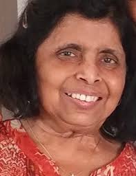Obituary information for Ranee V. Rajan