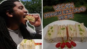 Egg sandwich easy enough, right? This Vegan Japanese Egg Salad Sandwich Recipe Will Have You Obsessed Easy Salad Recipes