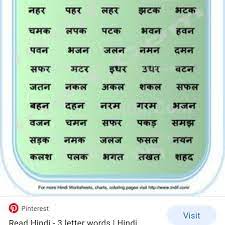 शब्द || hindi phonics || learn hindi || 3 letter words if you'd . Hindi Learning Home Facebook