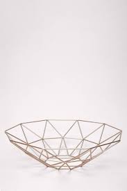 Concepts In Time Geometric Fruit Bowl Decorative Bowls Bowl Geometric