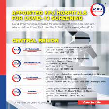 Datin dr norherah syed omar 2. Updates On Covid 19 Test Kpj Kluang Specialist Hospital Facebook