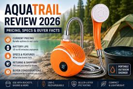 AquaTrail Portable Shower Reviews 2026: Could This Rechargeable Rinse System Be the Outdoor Upgrade Buyers Are Looking For? | Newswire