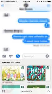 This video was also made on the basis of these. You Can Now Send Starbucks Gift Cards Via Imessage And Apple Pay Here S How Iphone In Canada Blog