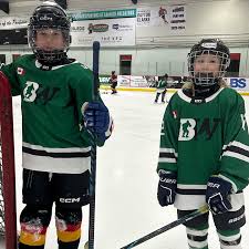 BW Hockey Athletes decked out in their NHL Dallas Stars colors at our  Spring Break Camp!! Lookin' real good @bardownhockey 🔥