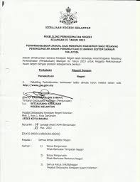 Surat pekeliling iktisas kpm bil. Portal Rasmi Kerajaan Negeri Kelantan 2013
