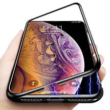 Ultra Magnetic Adsorption Phone Case For Iphone Xs Max Xr X 10 8 7 6 6s S R Plus Coque Luxury Magnet Glass Time Is Limite Iphone Cases Protective Cases Case