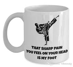 taekwondo karate coffee mug best funny