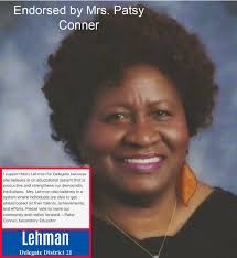 Mary Lehman for Delegate MD 21 的個人檔案