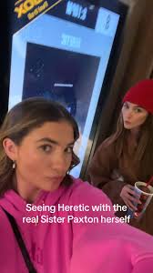 Watching Heretic with Actress Bestie at the Movie Theater