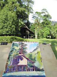 Rumah minimalis dengan tiang teras didepan rumah memberi kesan elegan dan terlihat kokoh rumah tersebut. Paint Majestic Rumah Terengganu