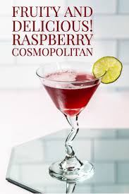 Fruity And Delicious Raspberry Cosmopolitan Recipe In 2020 Raspberry Vodka Vodka Cocktails Raspberry Vodka Drinks