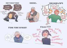 Rule 34 Dev - annette_fantine_dominic ashe_ubert blonde_hair blowjob  blue_eyes byleth_(fire_emblem) byleth_(fire_emblem)_(female) comparing  comparison cum_in_mouth cum_in_throat dedue_molinaro deepthroat  dimitri_alexandre_blaiddyd emotionless ...
