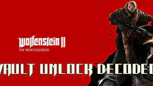 There's a locked vault in the submarine hub area of wolfenstein 2: Wolfenstein 2 Vault Unlock Secrets Decoded Wolfenstein 2 The New Colossus