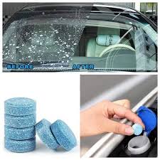 Powertab Windshield Glass Cleaner Tablets Pack Of 25 Windshield Cleaner Windshield Glass Glass Cleaner