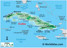 The map shows cuba's fourteen provinces and one special municipality. Cuba Maps Facts World Atlas