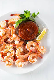 Spread out on a platter and refrigerate until cold, or up to 4 hours. Easy Shrimp Cocktail The Blond Cook